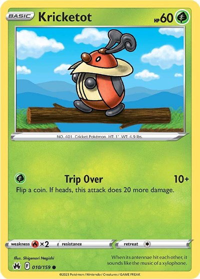 Kricketot 010/159 — Crown Zenith