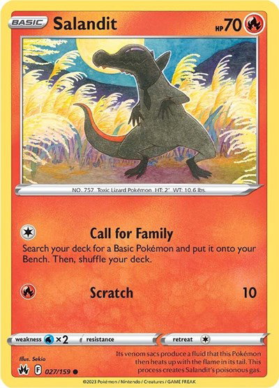 Salandit 027/159 — Crown Zenith