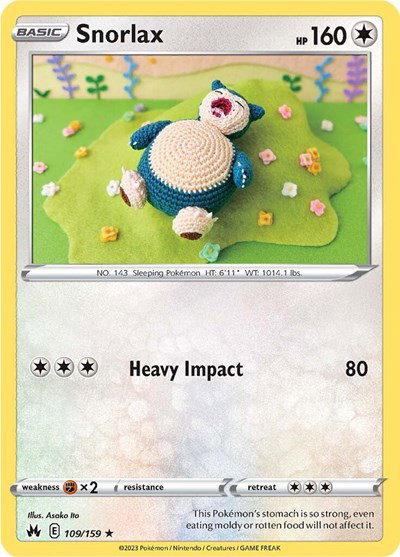 Snorlax 109/159 — Crown Zenith
