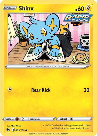 Shinx 039/159 — Crown Zenith