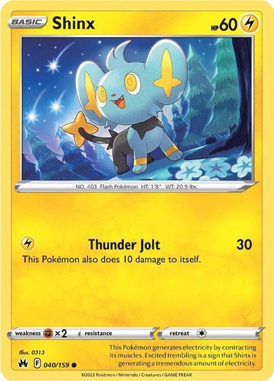 Shinx 040/159 — Crown Zenith