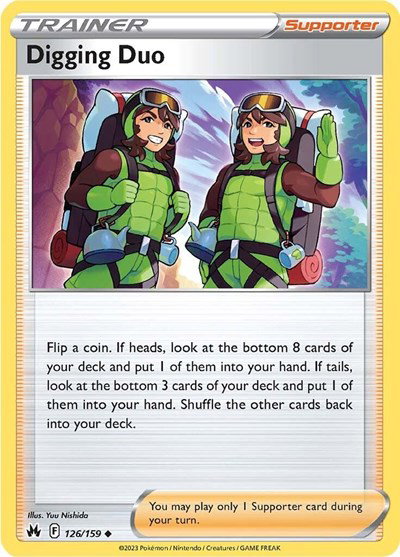Digging Duo 126/159 — Crown Zenith