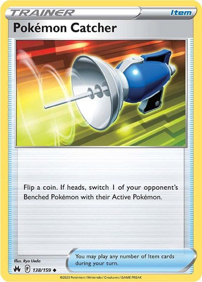 Pokemon Catcher 138/159 — Crown Zenith