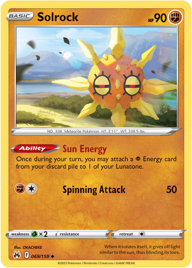 Solrock 069/159 — Crown Zenith