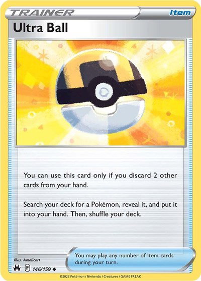 Ultra Ball 146/159 — Crown Zenith