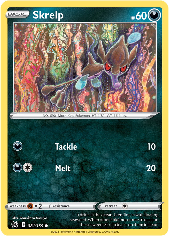 Skrelp 081/159 — Crown Zenith