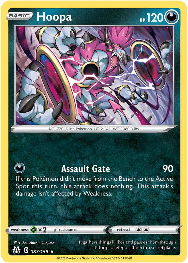 Hoopa 083/159 — Crown Zenith