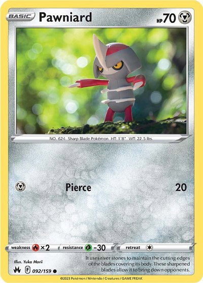 Pawniard 092/159 — Crown Zenith