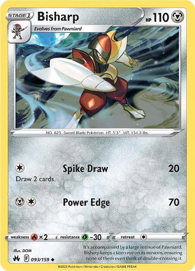 Bisharp 093/159 — Crown Zenith