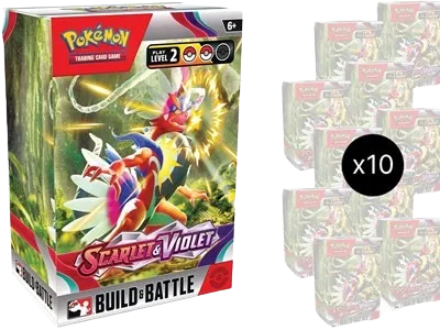 Scarlet & Violet Build and Battle Box Display