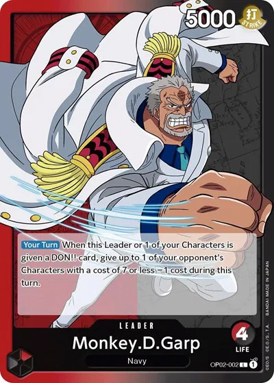 Paramount War - One Piece Card List and Prices Paramount War - One Piece Card List and Prices