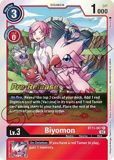 Dimensional Phase Pre-Release Cards - Digimon Card List and Prices