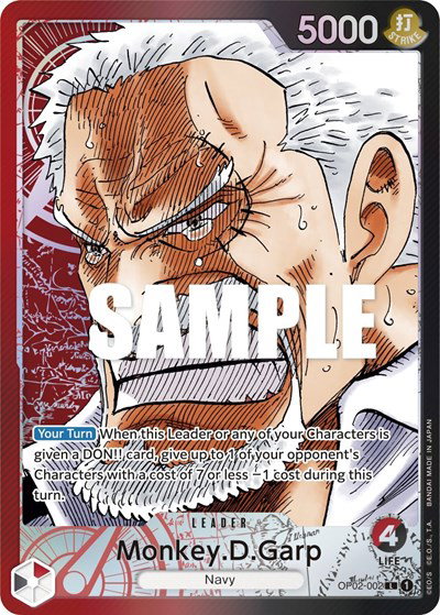 one piece tcg paramount war card list which makes its first appearance in Starter Deck Absolute Justice [ST one piece paramount war booster