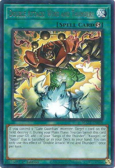 Double Attack! Wind and Thunder!! MAZE-EN008