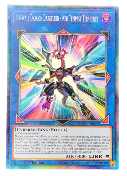 Firewall Dragon Darkfluid - Neo Tempest Terahertz (CR) - MAZE-EN028 ...