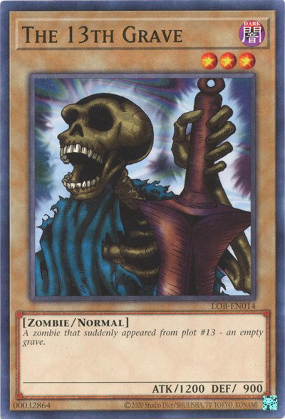 The 13th Grave LOB-EN014