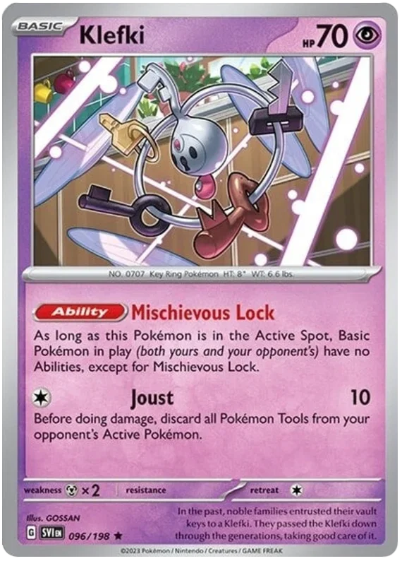 Klefki 096/198 — Scarlet & Violet Base Set