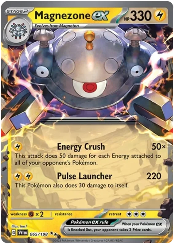 Magnezone ex 065/198 — Scarlet & Violet Base Set