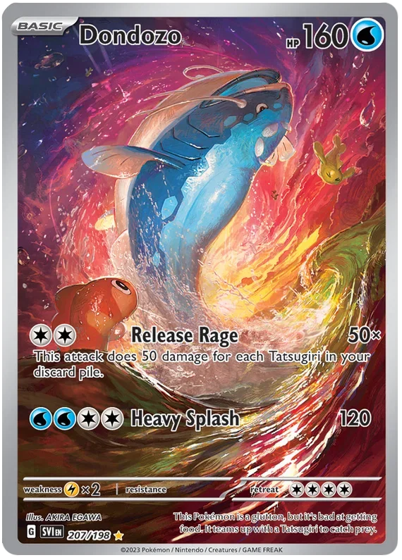 Dondozo 207/198 — Scarlet & Violet Base Set