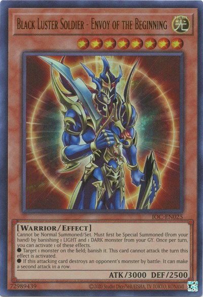 Black Luster Soldier - Envoy of the Beginning IOC-EN025