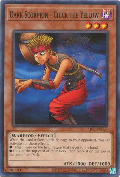 Dark Scorpion - Chick the Yellow DCR-EN026
