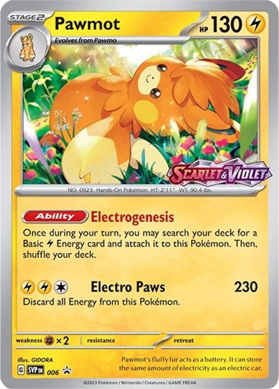 Pawmot (Prerelease) 006 — Scarlet & Violet Promo