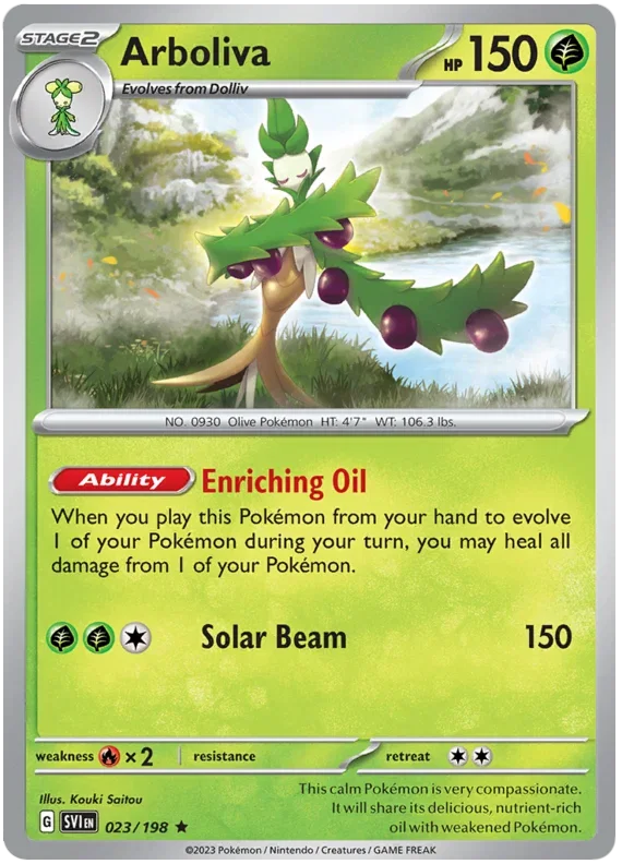Arboliva 023/198 — Scarlet & Violet Base Set