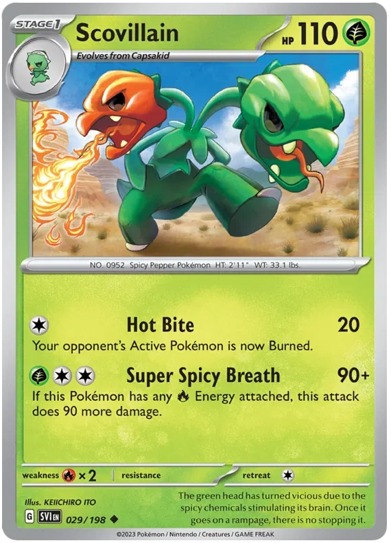 Scovillain 029/198 — Scarlet & Violet Base Set