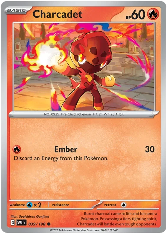 Charcadet 039/198 — Scarlet & Violet Base Set