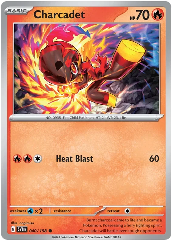 Charcadet 040/198 — Scarlet & Violet Base Set