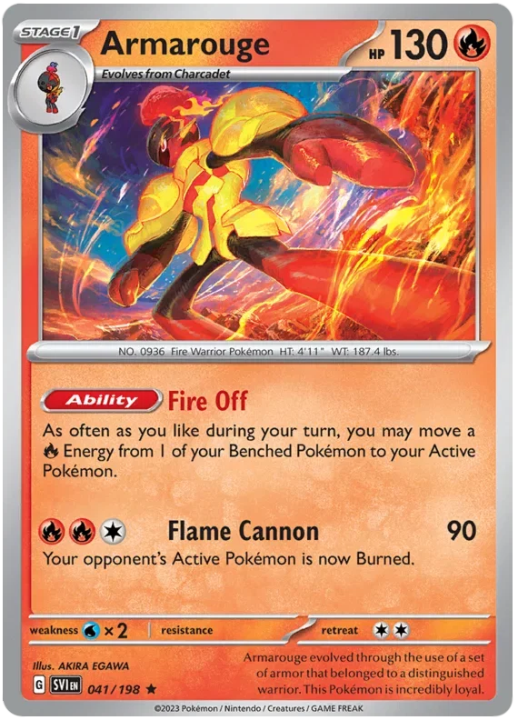 Armarouge 041/198 — Scarlet & Violet Base Set