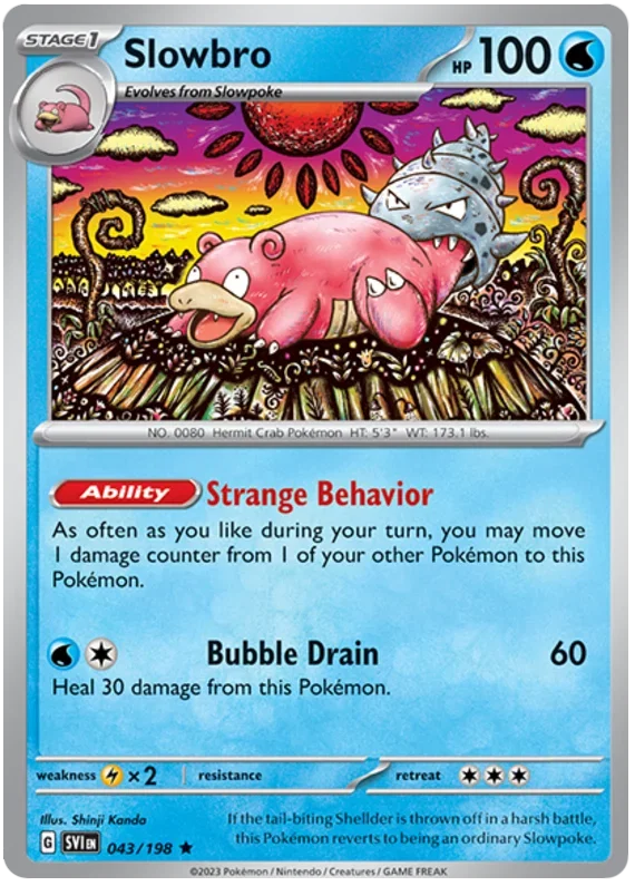 Slowbro 043/198 — Scarlet & Violet Base Set