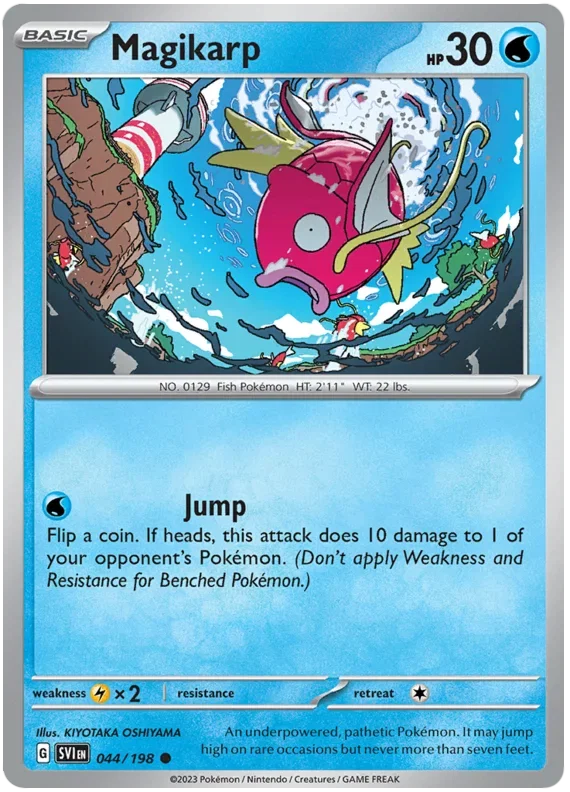 Magikarp 044/198 — Scarlet & Violet Base Set