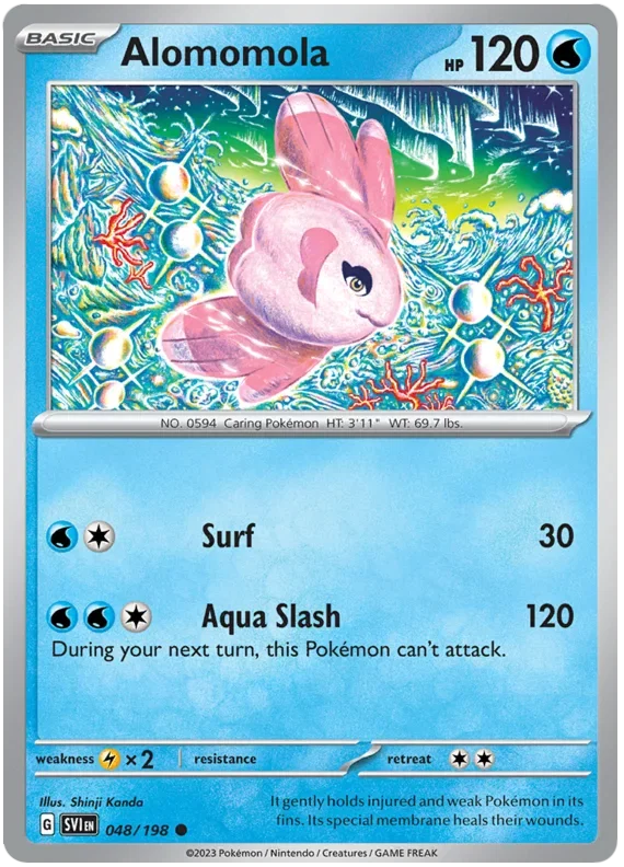 Alomomola 048/198 — Scarlet & Violet Base Set