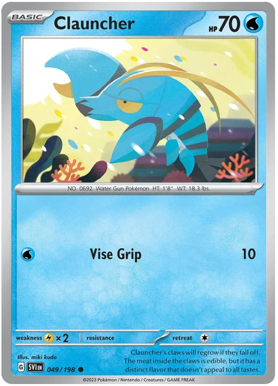 Clauncher 049/198 — Scarlet & Violet Base Set