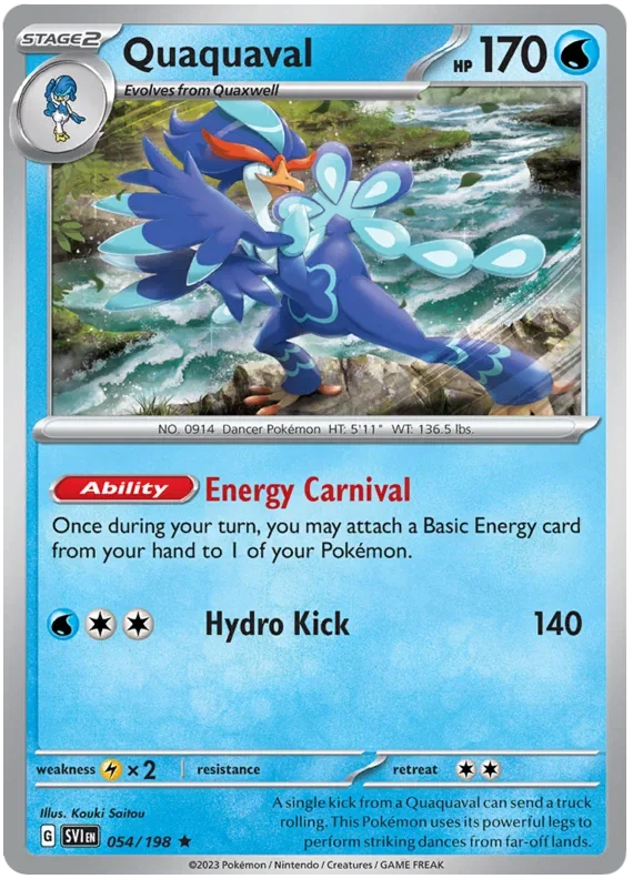 Quaquaval 054/198 — Scarlet & Violet Base Set