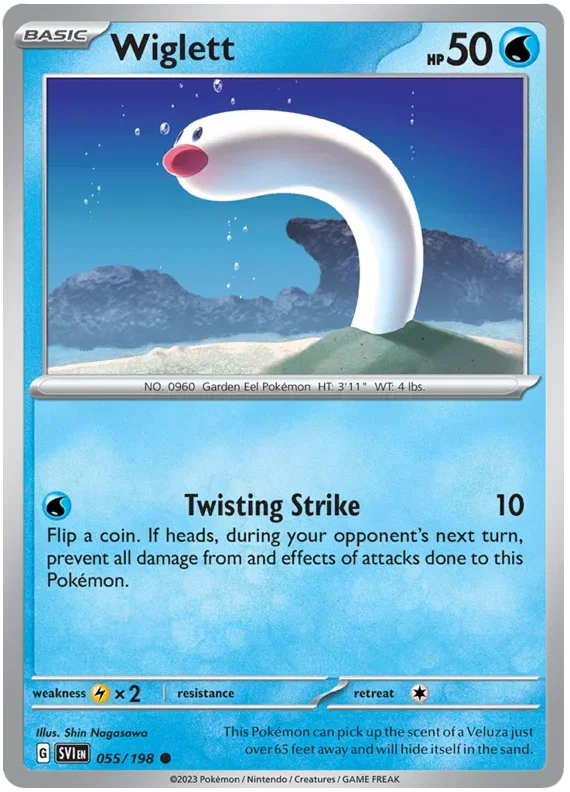 Wiglett 055/198 — Scarlet & Violet Base Set