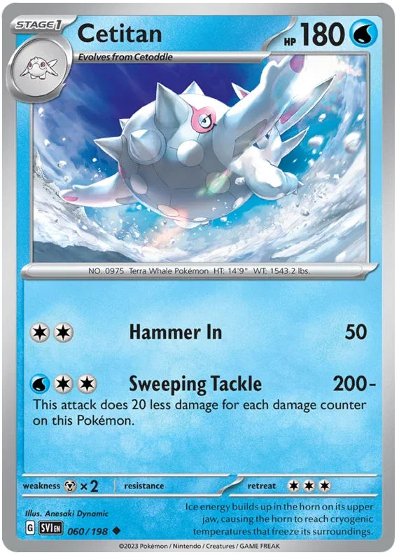 Cetitan 060/198 — Scarlet & Violet Base Set