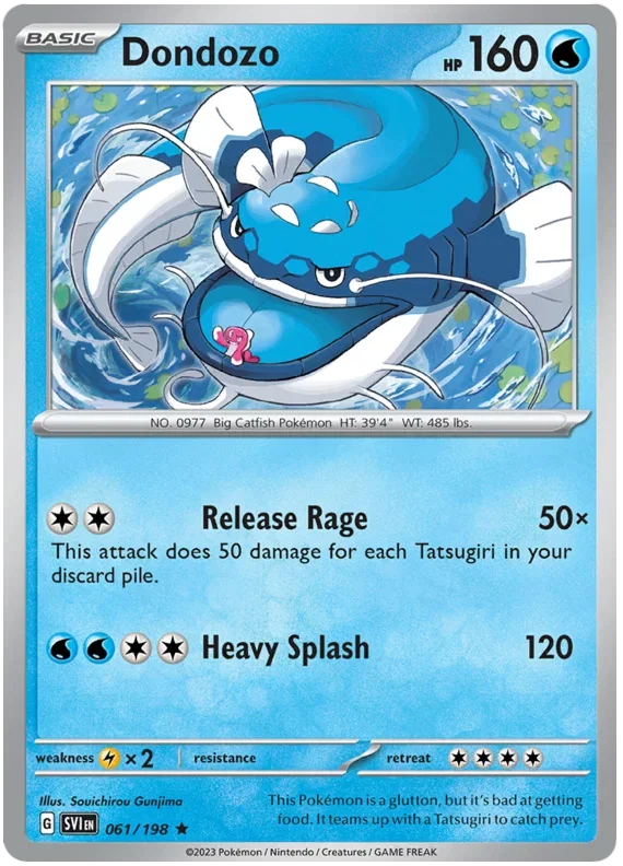 Dondozo 061/198 — Scarlet & Violet Base Set