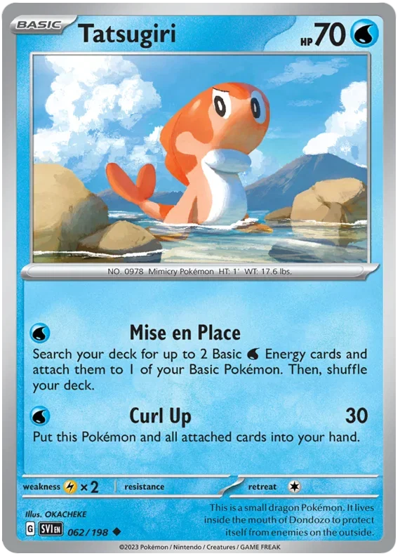 Tatsugiri 062/198 — Scarlet & Violet Base Set