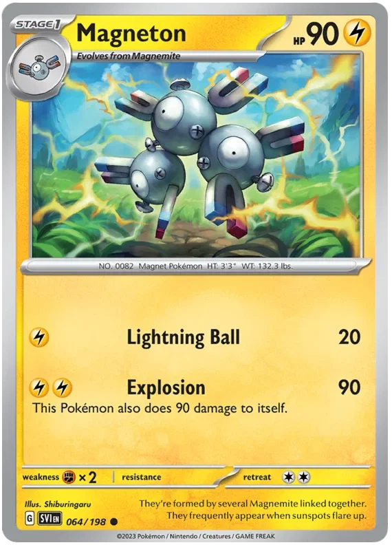 Magneton 064/198 — Scarlet & Violet Base Set