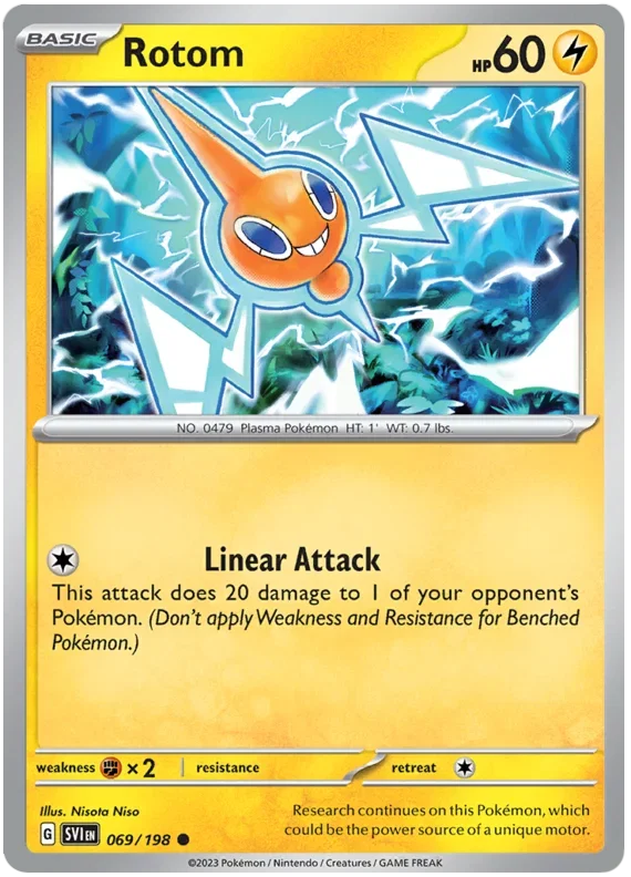 Rotom 069/198 — Scarlet & Violet Base Set