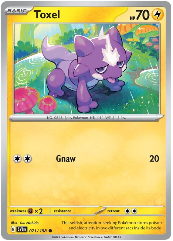 Toxel 071/198 — Scarlet & Violet Base Set