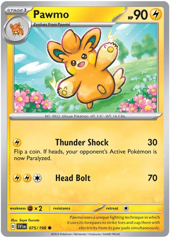 Pawmo 075/198 — Scarlet & Violet Base Set