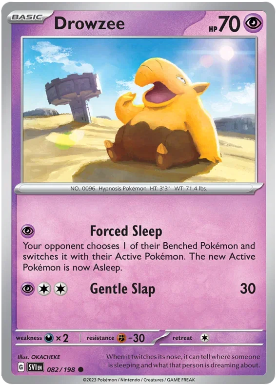 Drowzee 082/198 — Scarlet & Violet Base Set