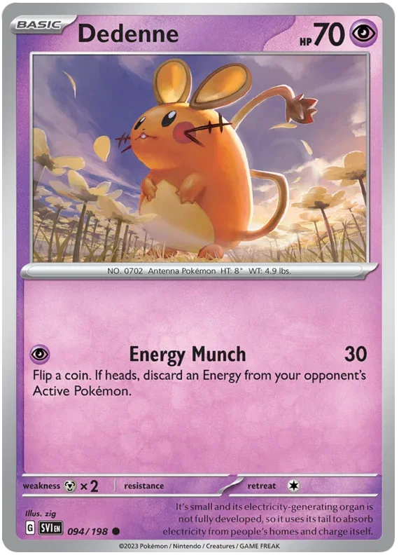 Dedenne 094/198 — Scarlet & Violet Base Set
