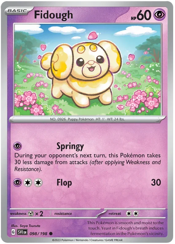 Fidough 098/198 — Scarlet & Violet Base Set