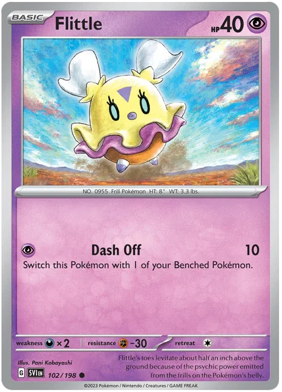 Flittle 102/198 — Scarlet & Violet Base Set