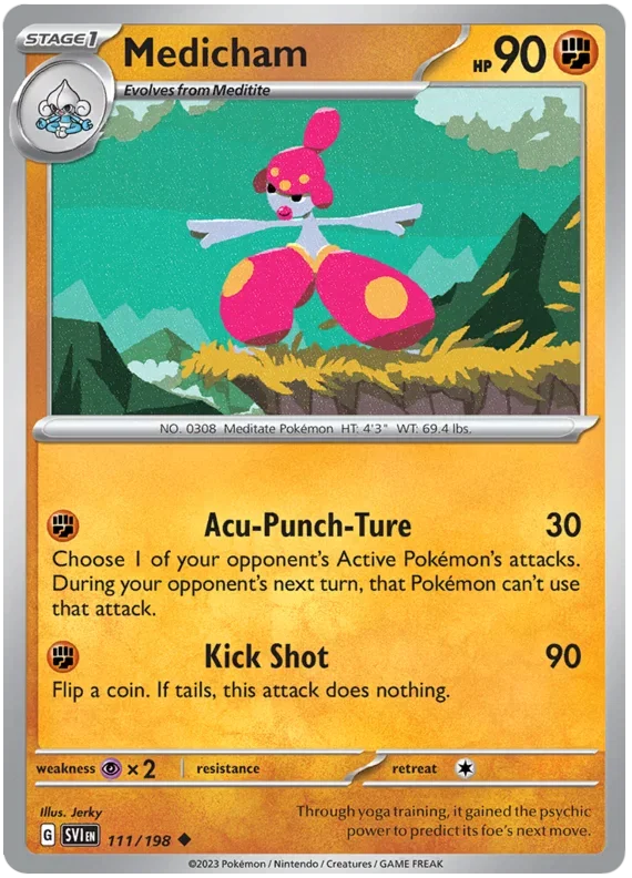 Medicham 111/198 — Scarlet & Violet Base Set