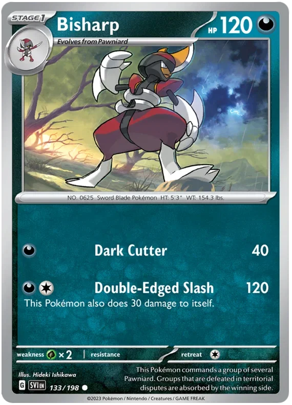 Bisharp 133/198 — Scarlet & Violet Base Set